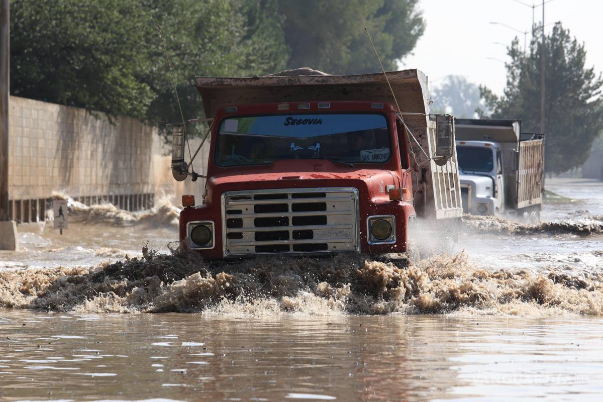 Activan por lluvias protocolo preventivo de Protección Civil en Saltillo