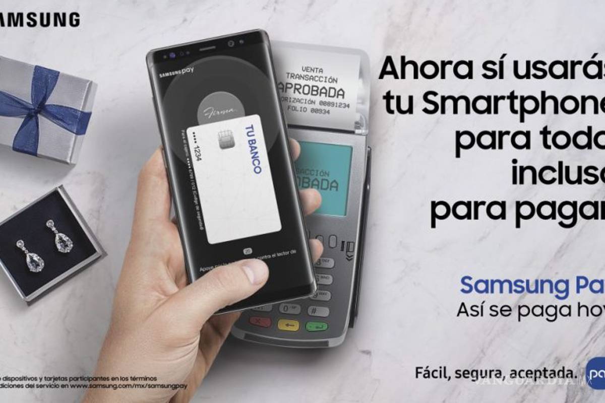 Samsung crea innovadora forma de pago
