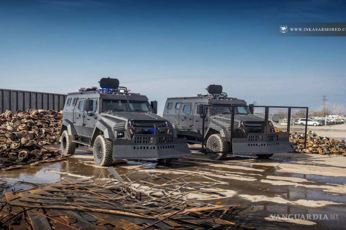 $!Inkas Sentry MPV, bestial pick-up blindada pensada para un uso militar y policial
