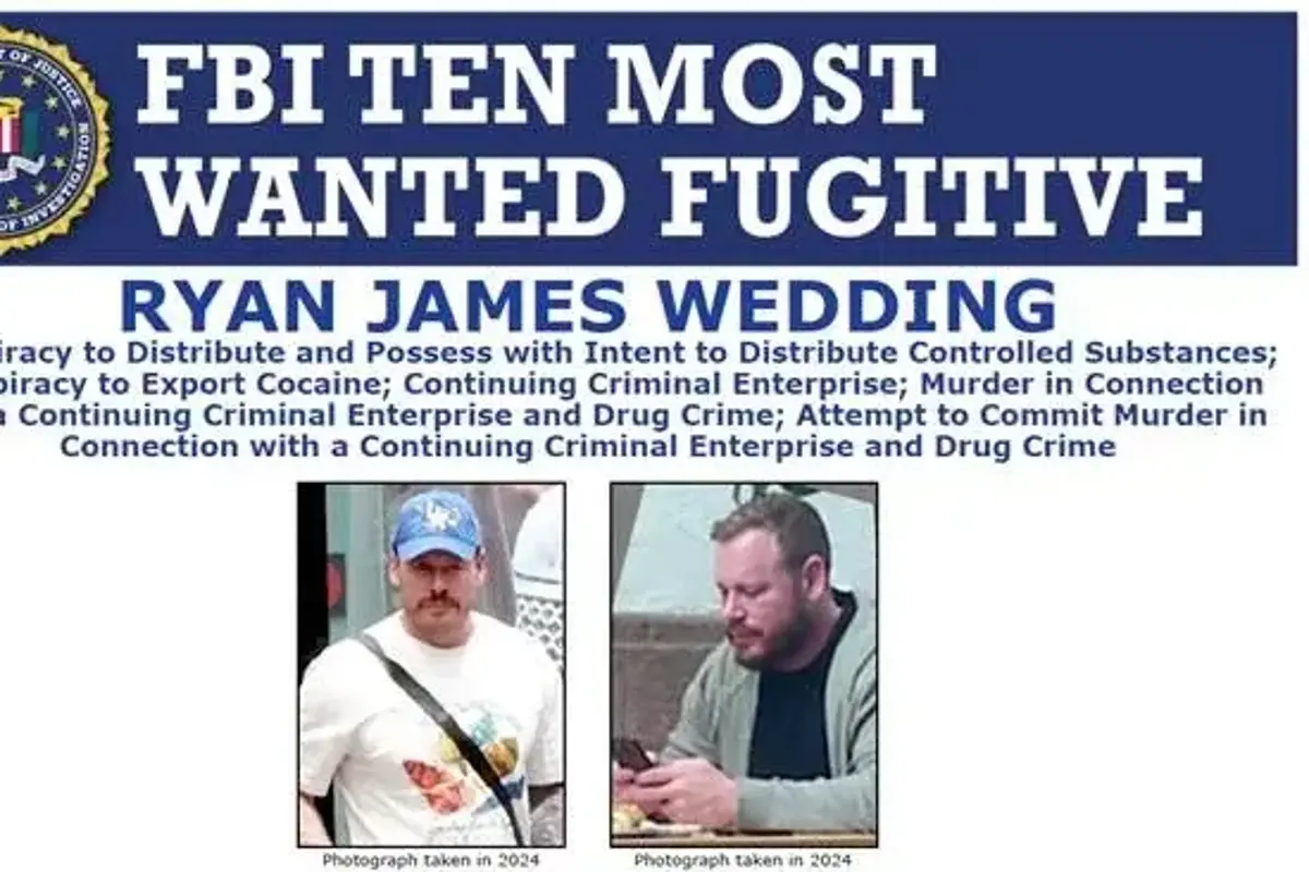 $!Ryan Wedding, ex atleta olímpico canadiense y uno de los diez fugitivos más buscados por el FBI, se entregó de manera voluntaria en la Embajada de Estados Unidos en México y fue trasladado a territorio estadounidense.