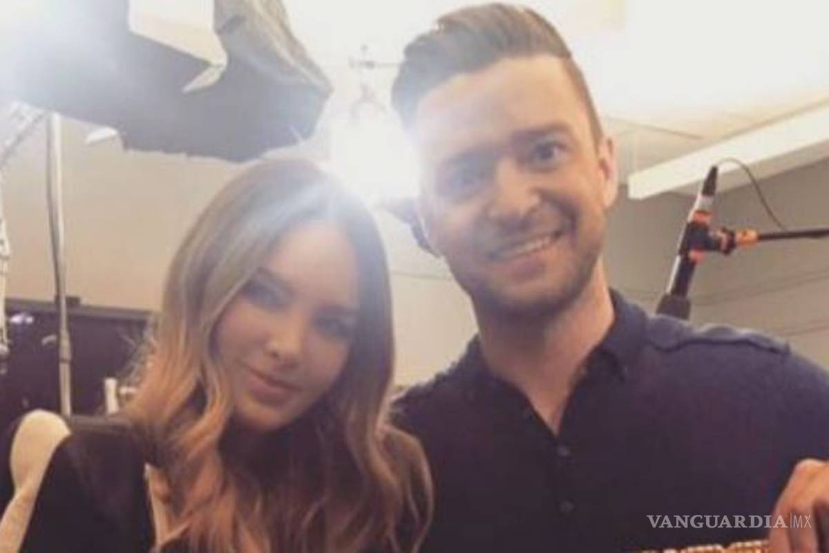 Belinda le regala una gran Virgen de Guadalupe a Justin Timberlake