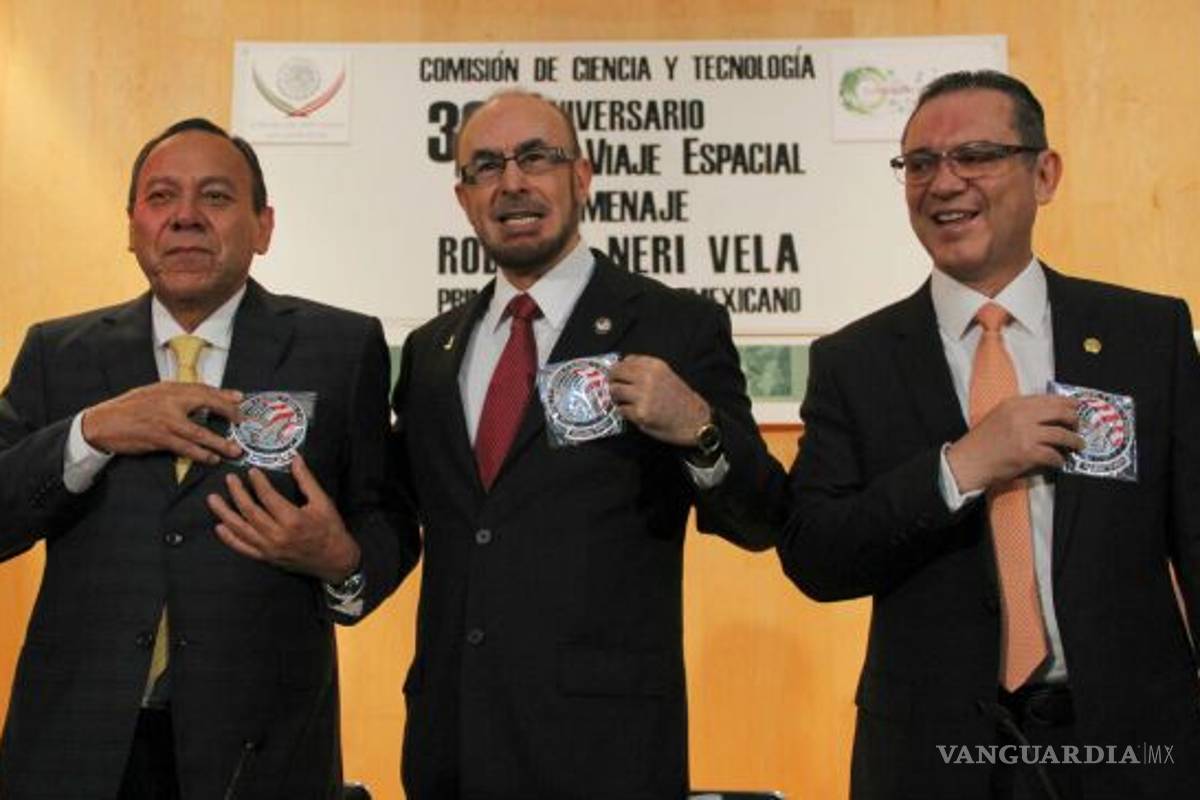 Diputados rinden homenaje a Rodolfo Neri Vela a 30 años de su primer viaje al espacio