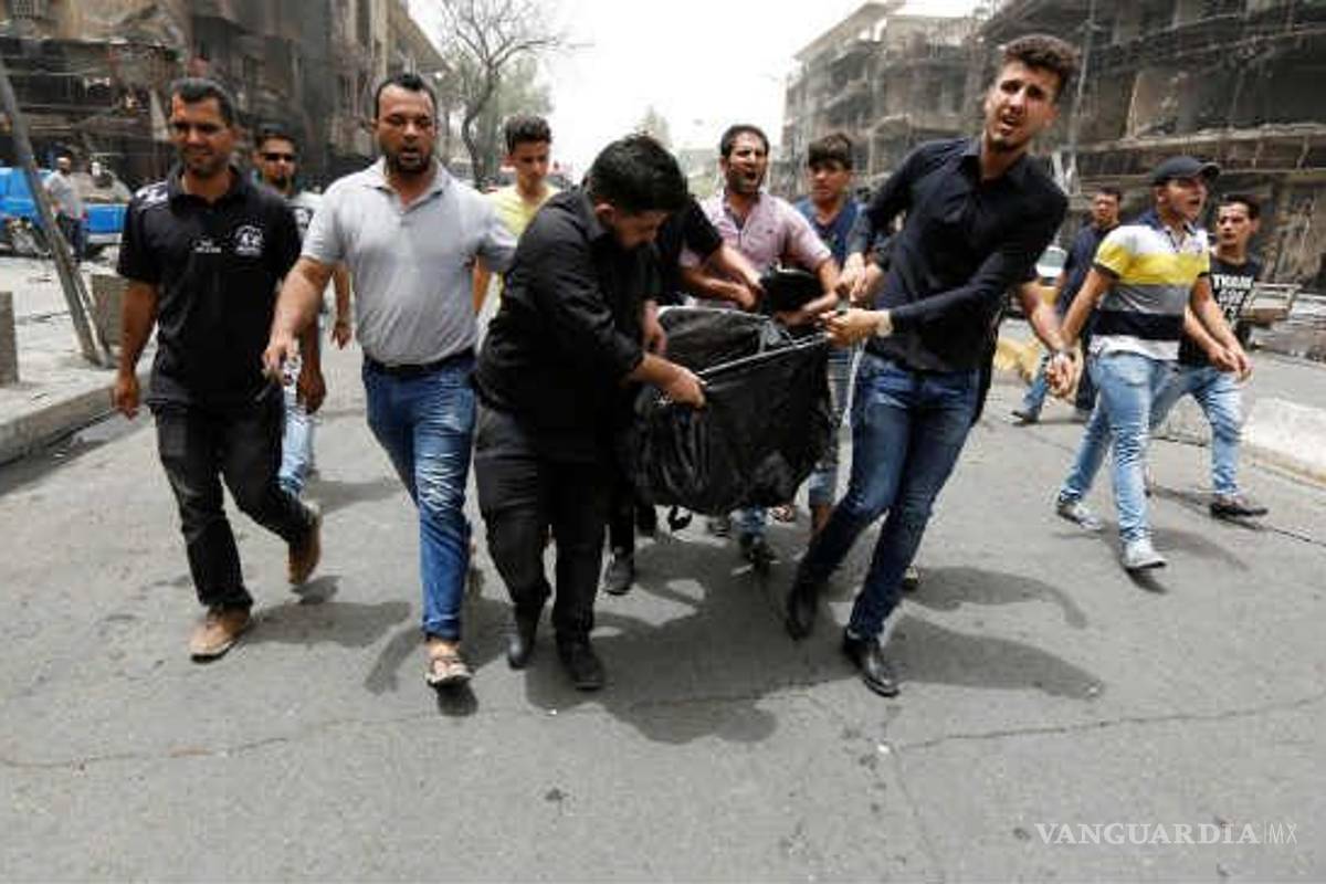 Sube a 180 cifra de muertos por atentado suicida en Bagdad; EI reivindica ataque