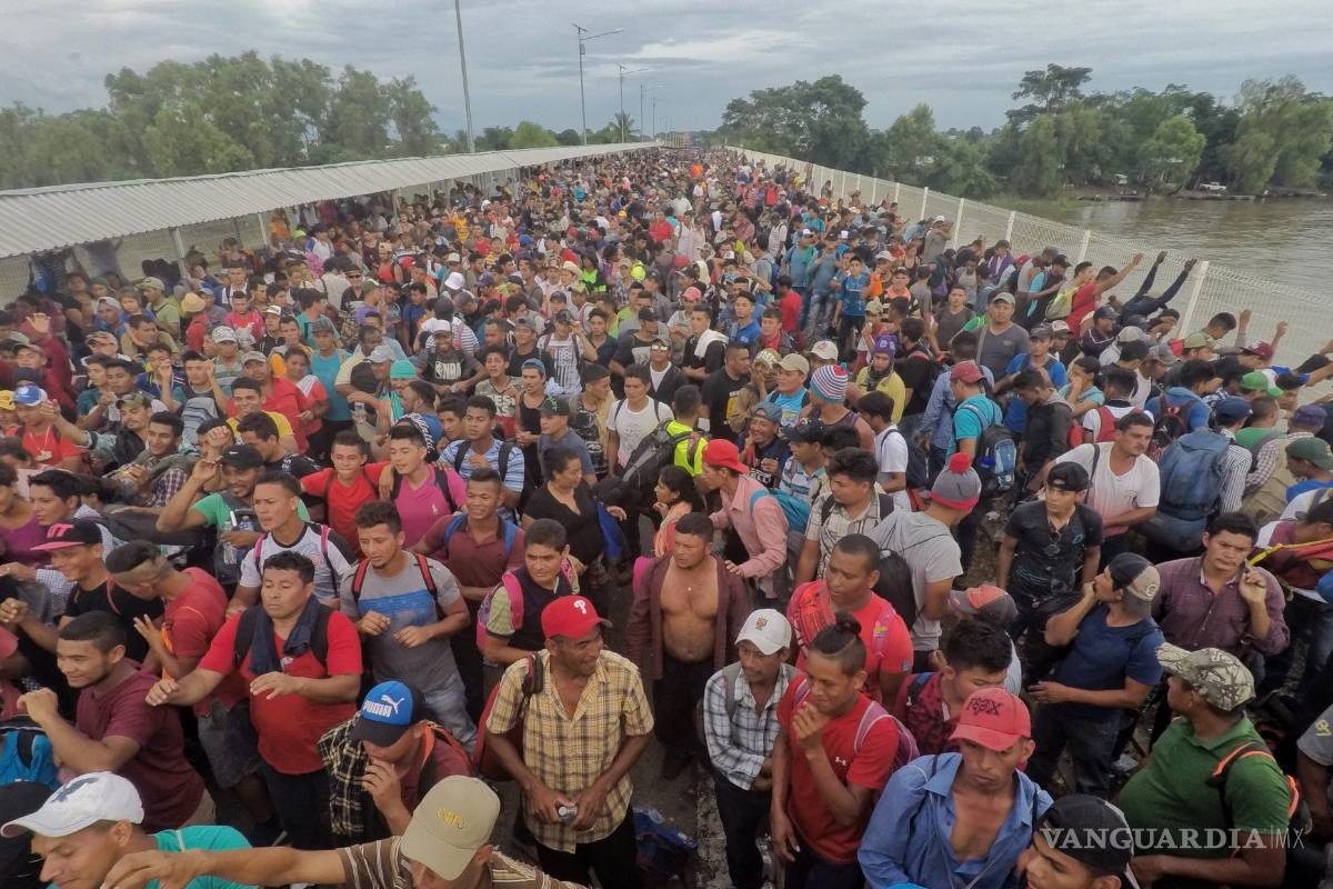 Viene de Honduras una caravana migrante