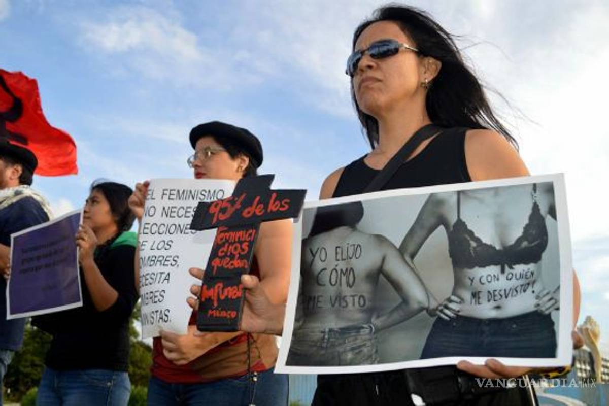 En México, tres mujeres son agredidas sexualmente cada hora