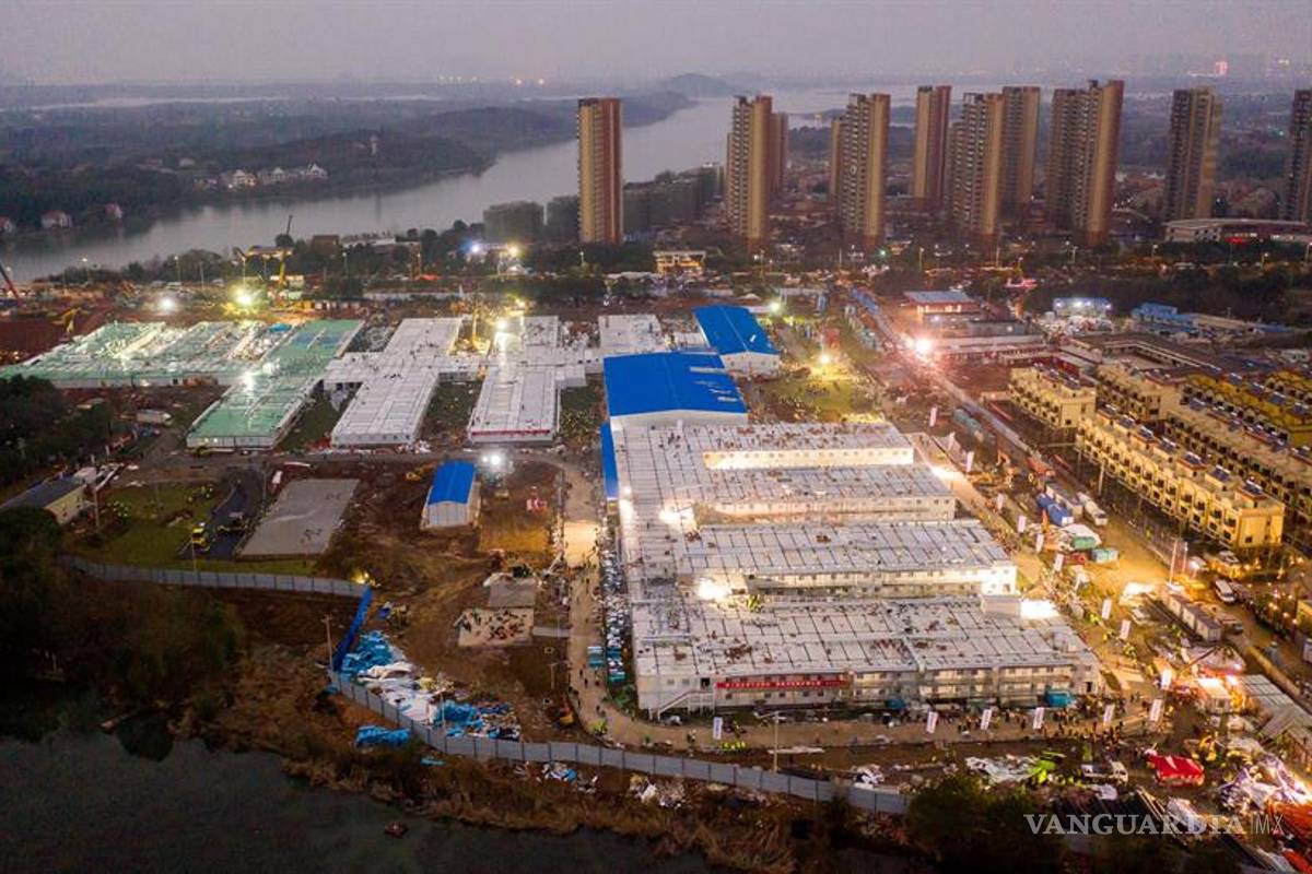 Quedó listo el hospital en Wuhan, China ¡Sí, en diez días... y ya construyen el segundo!
