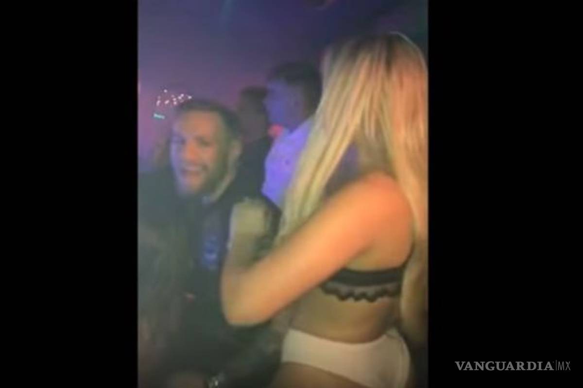 Graban a Conor McGregor en noche loca de bailarinas, alcohol y fajos de dinero