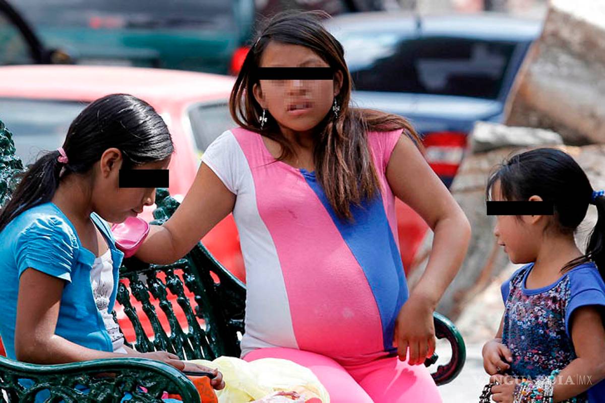 Lidera Coahuila embarazo infantil en el norte de México; más de 400 casos en niñas de 10 y 14 años