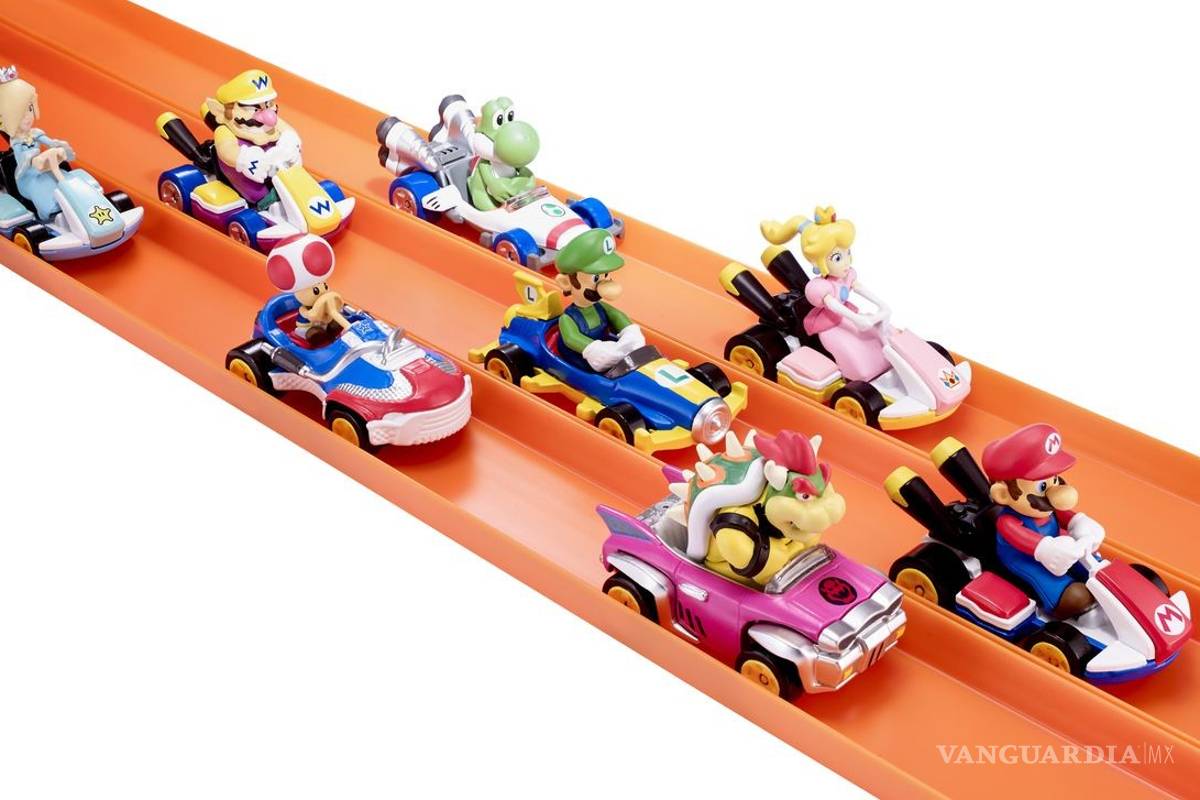 Hot-Wheels lanzará colección de la famosa saga de Nintendo Mario Kart