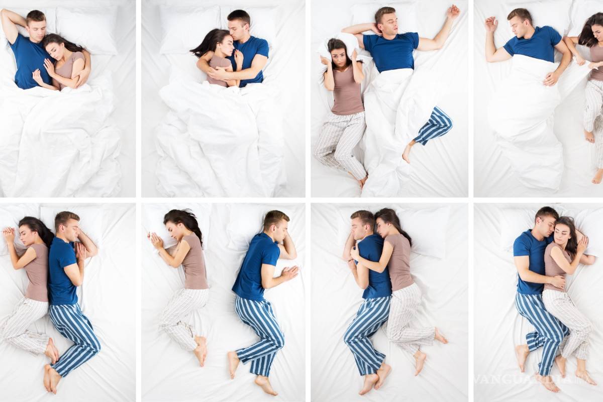 La posición en la que duermes con tu pareja habla de tu relación