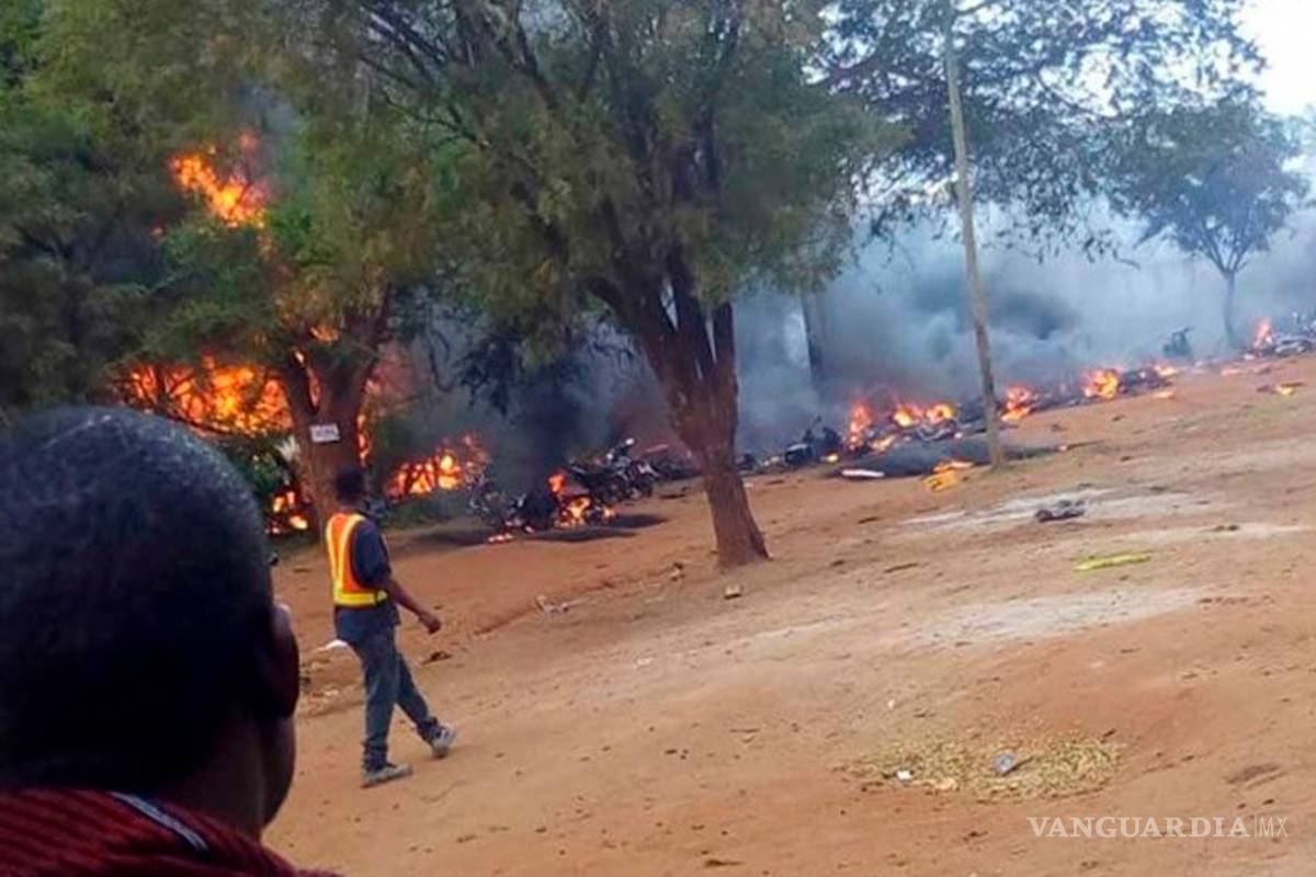 Al menos 60 muertos tras explosión de pipa accidentada en Tanzania