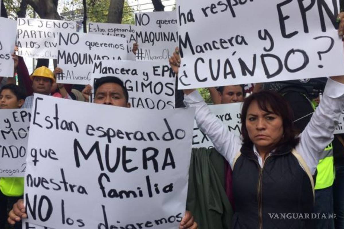 'Nadie nos dice nada', familias exigen información de rescates en Álvaro Obregón