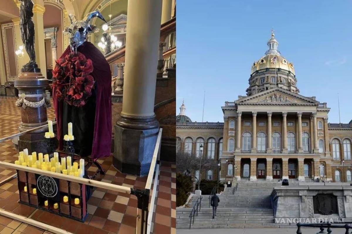 Exposición satánica en el Capitolio de Iowa provoca polémica