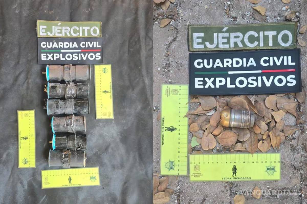 Localizan siete artefactos explosivos del crimen organizado en Tierra Caliente