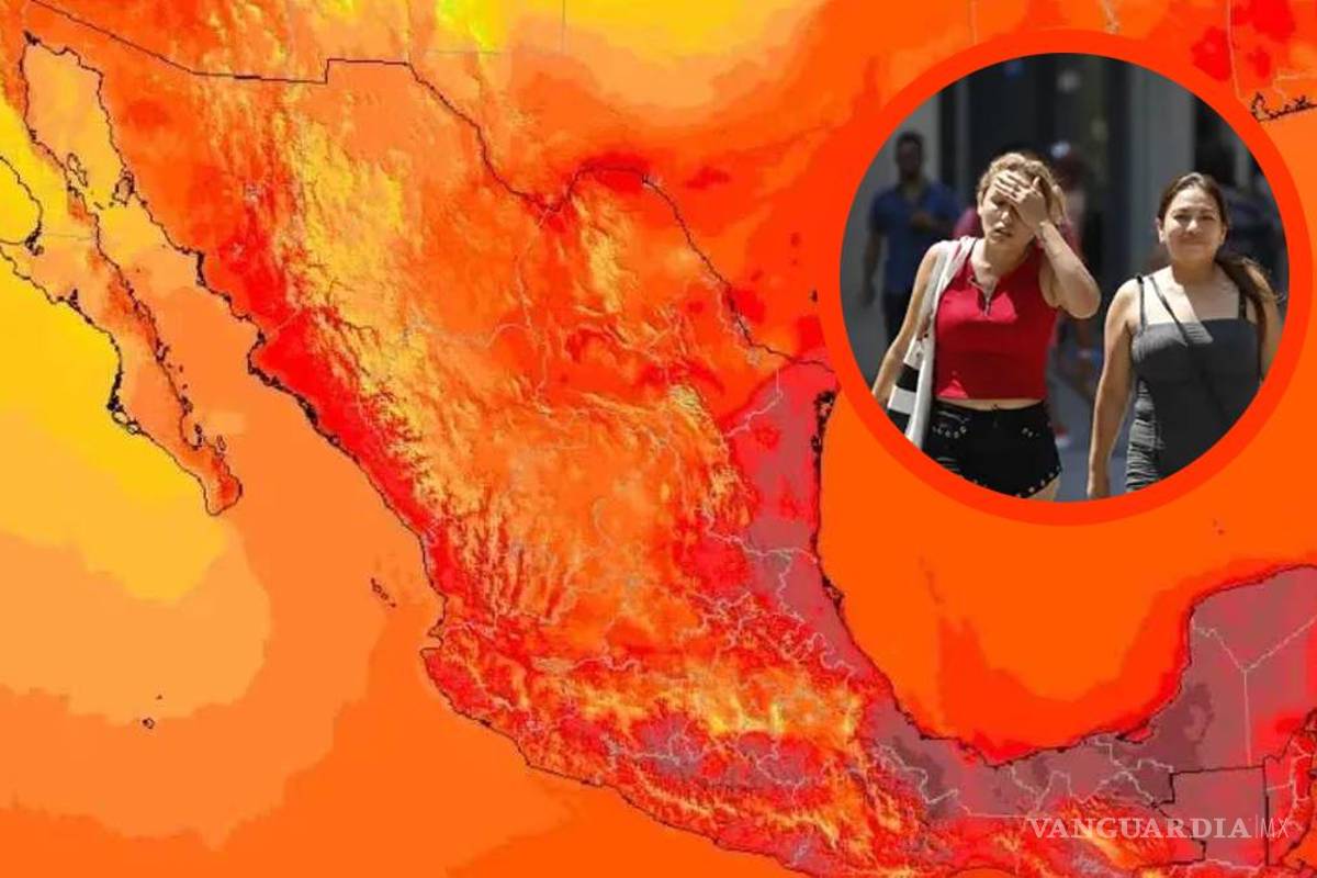 ¡Se viene el calorón!... Subirán los termómetros hasta los 45 grados en gran parte del territorio mexicano; lluvias fuertes para estos estados