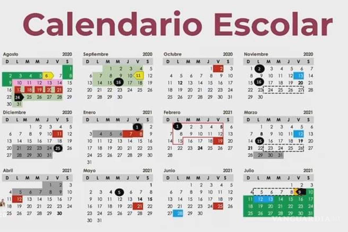 $!Secretaría de Educación presenta el calendario escolar definitivo para el ciclo 2020-2021