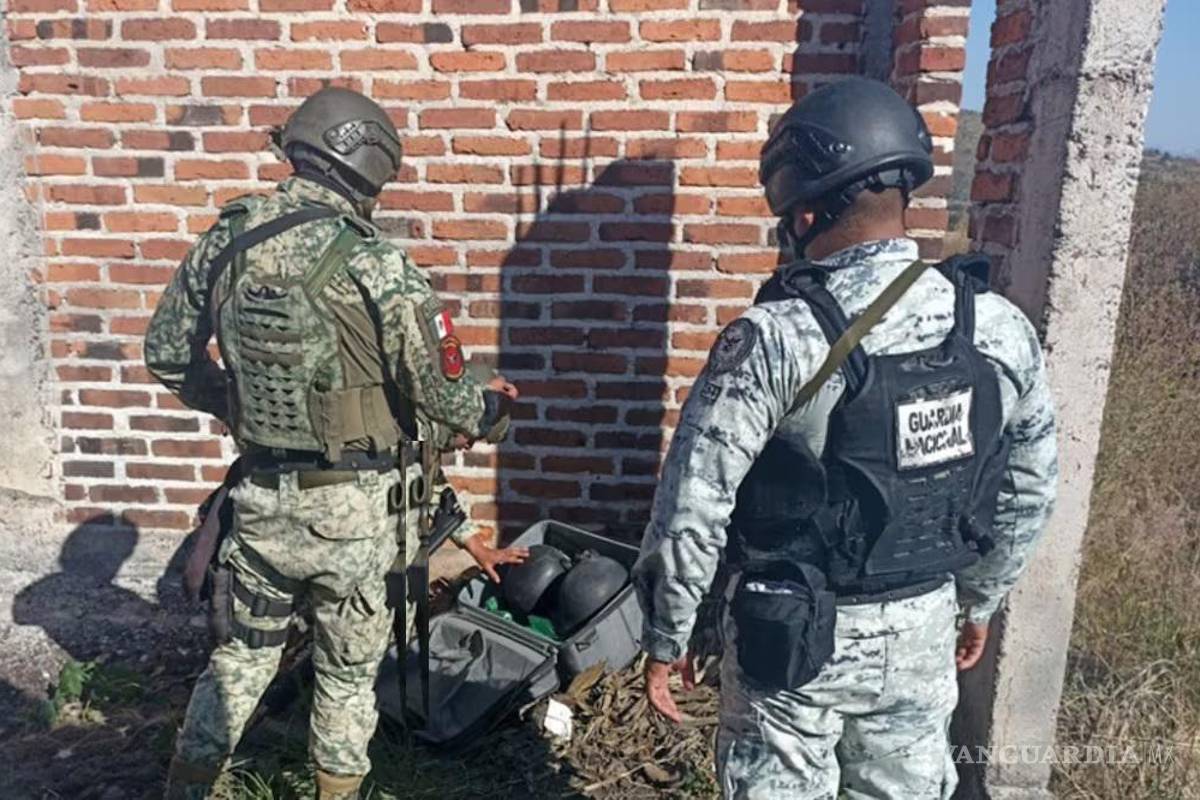 Detienen a siete personas y desmantelan campamentos criminales en Michoacán