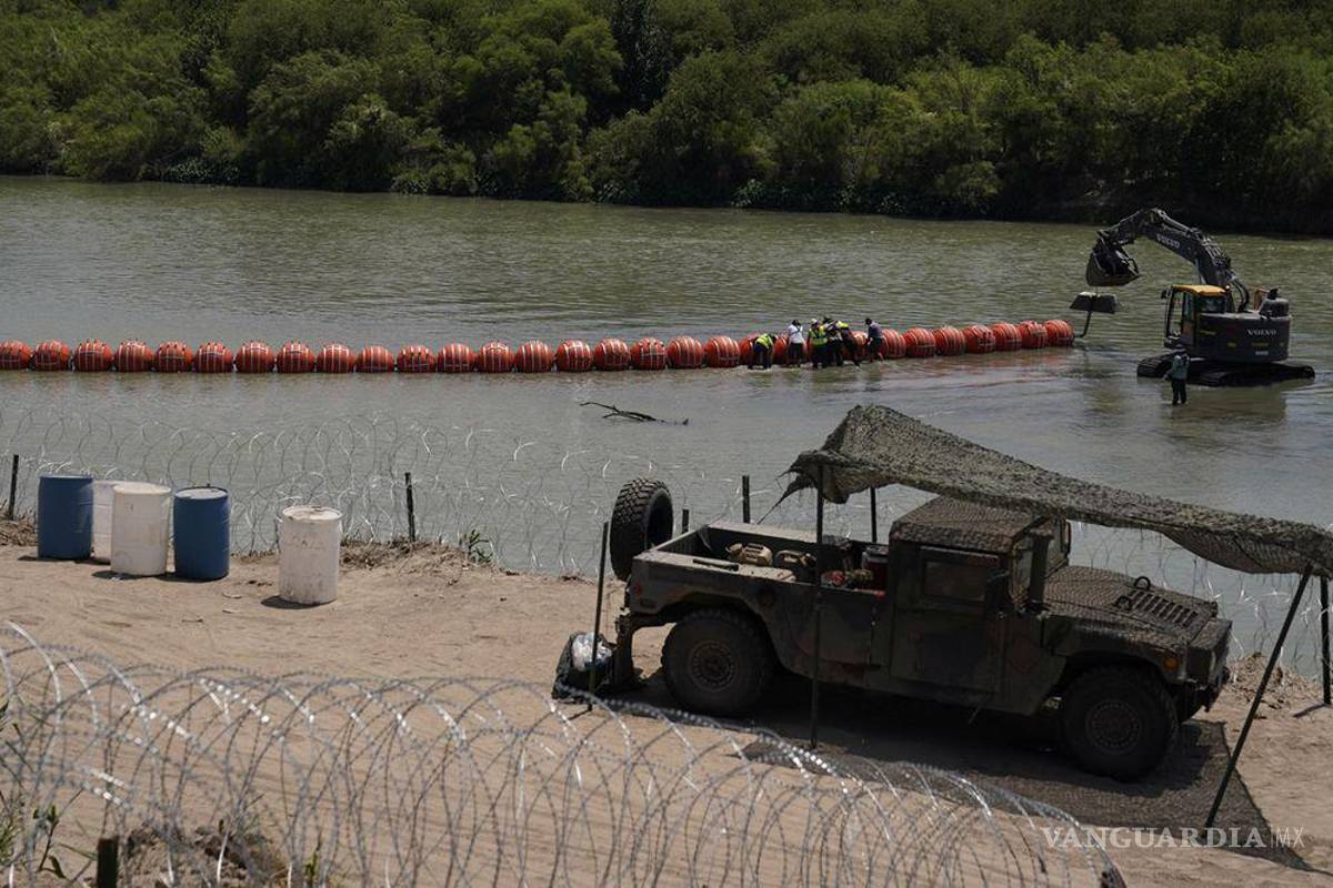 Boyas del Río Bravo son perjudiciales para la relación con México, afirma Casa Blanca