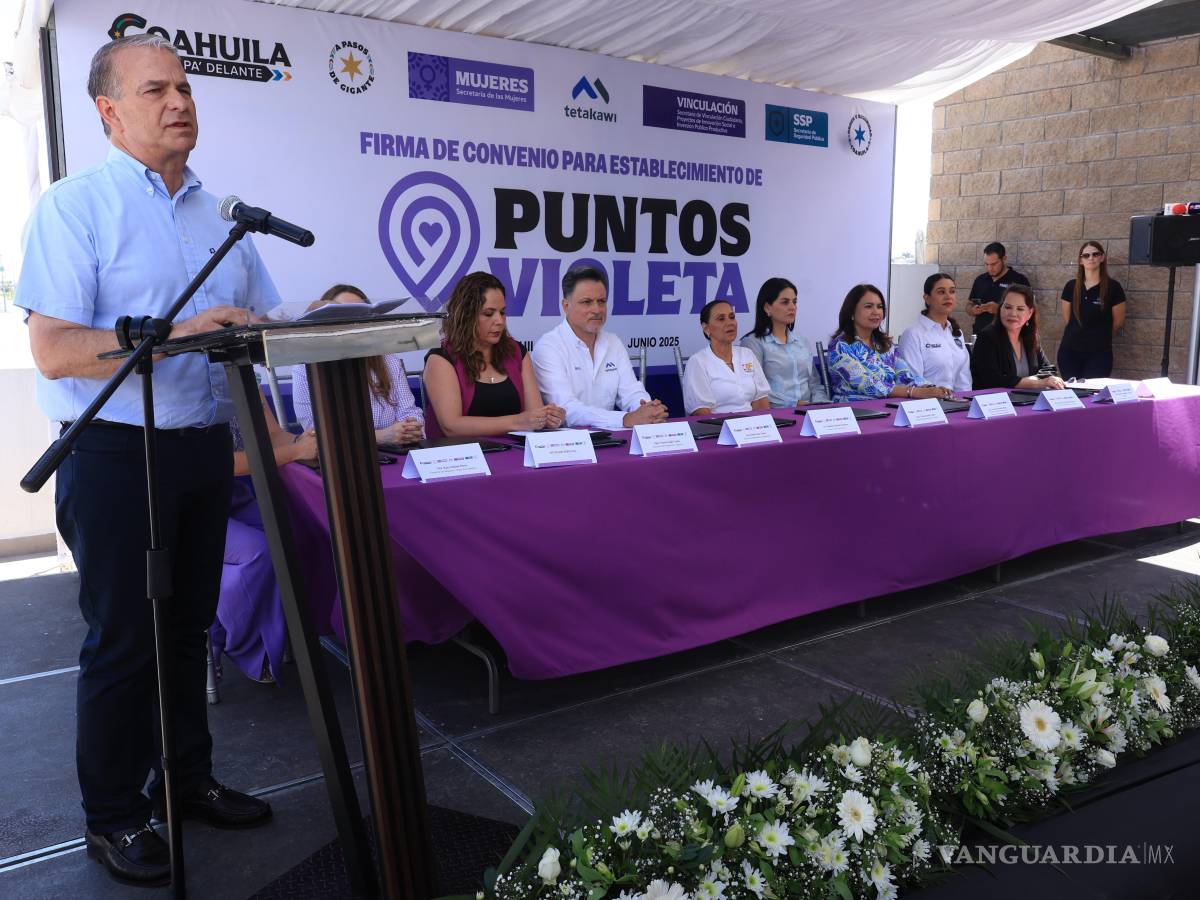 $!Francisco Saracho destacó que los reportes canalizados por el Punto Violeta son atendidos por la Comisaría de Seguridad y el Agrupamiento Violeta como primer respondiente.