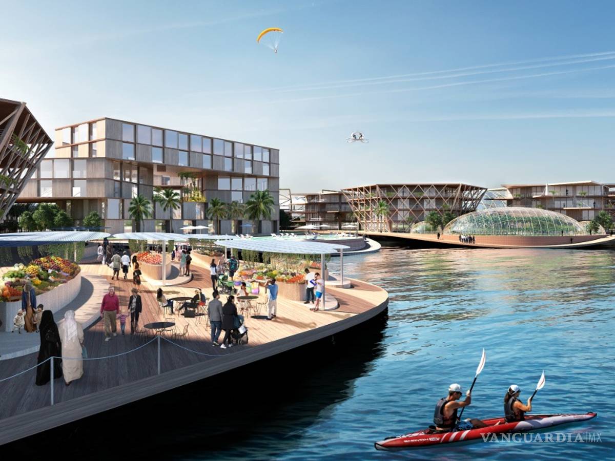 $!Esta es Oceanix City, la ciudad para 10 mil habitantes que está ¡sobre el agua!