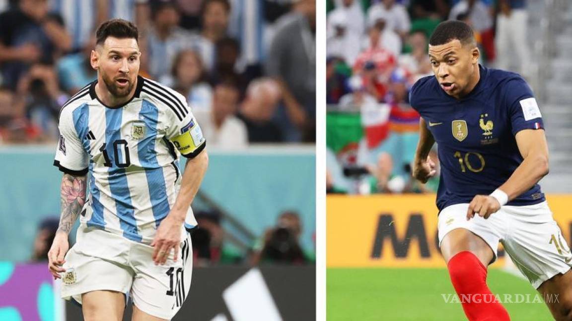Argentina y Francia, en busca de levantar la Copa del Mundo en Qatar 2022