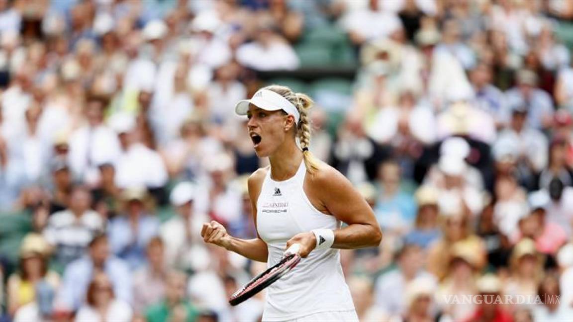 Angelique Kerber inicia con victoria en Wimbledon