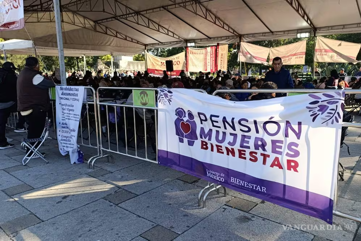 Concluye registro para pensiones Mujeres Bienestar y Adultos Mayores
