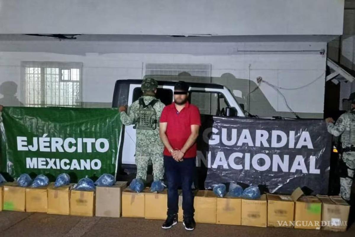 Frenan cargamento millonario de droga Guardia Nacional y Ejército