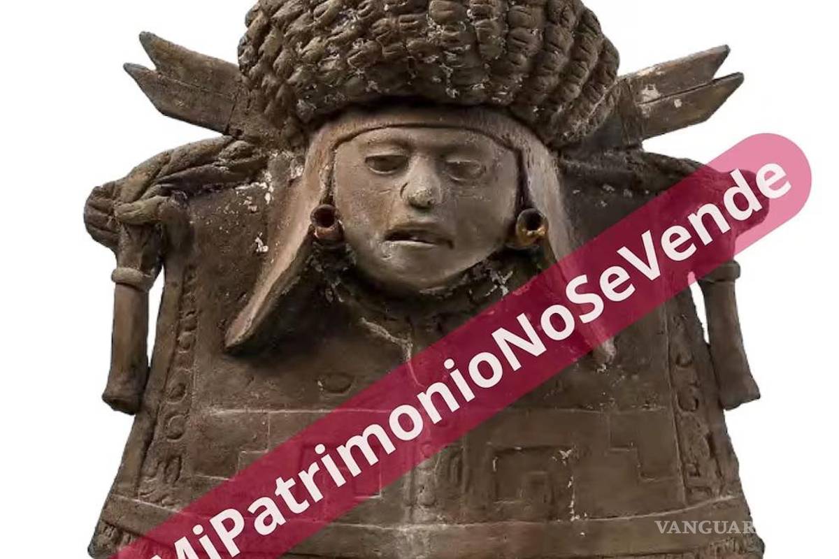 México exige frenar subasta de piezas prehispánicas en EU