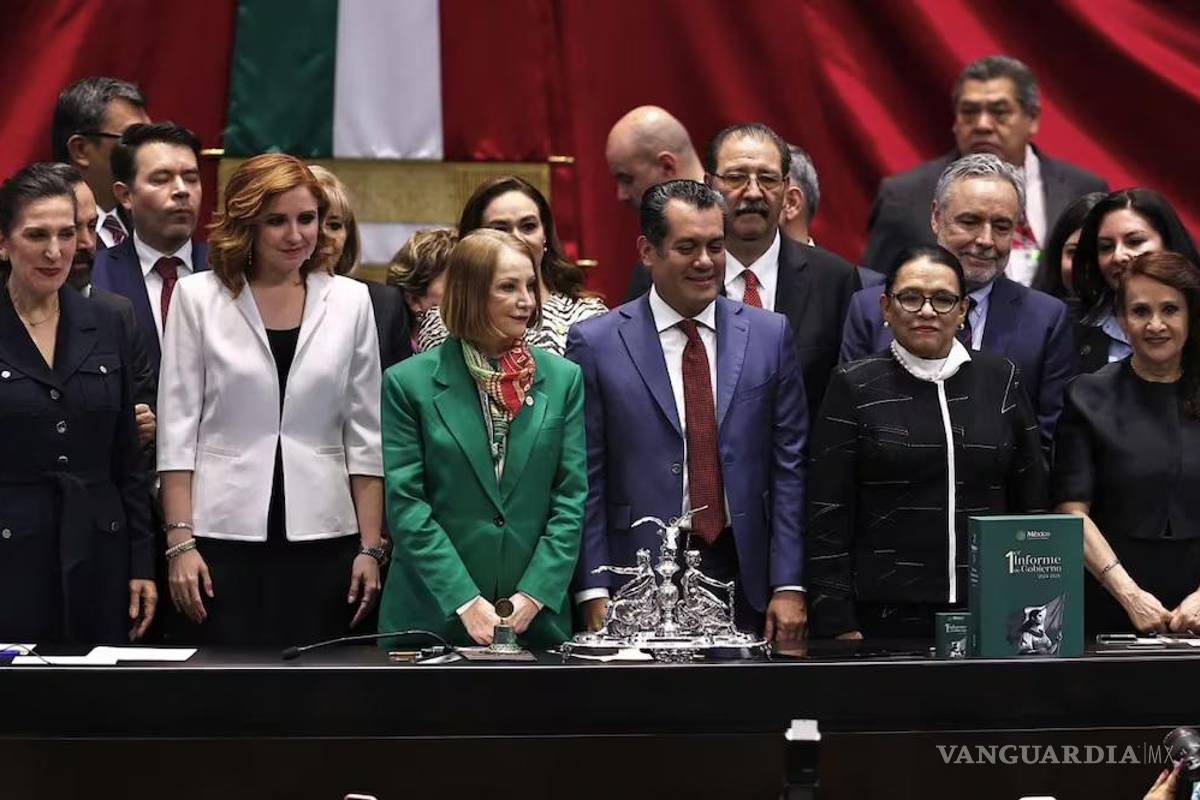 Entrega Rosa Icela Rodríguez primer informe de gobierno de Sheinbaum