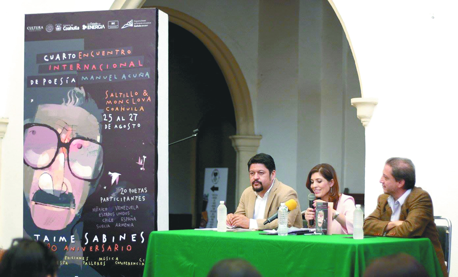 Dedicarán a Jaime Sabines el Cuarto Encuentro de Poesía