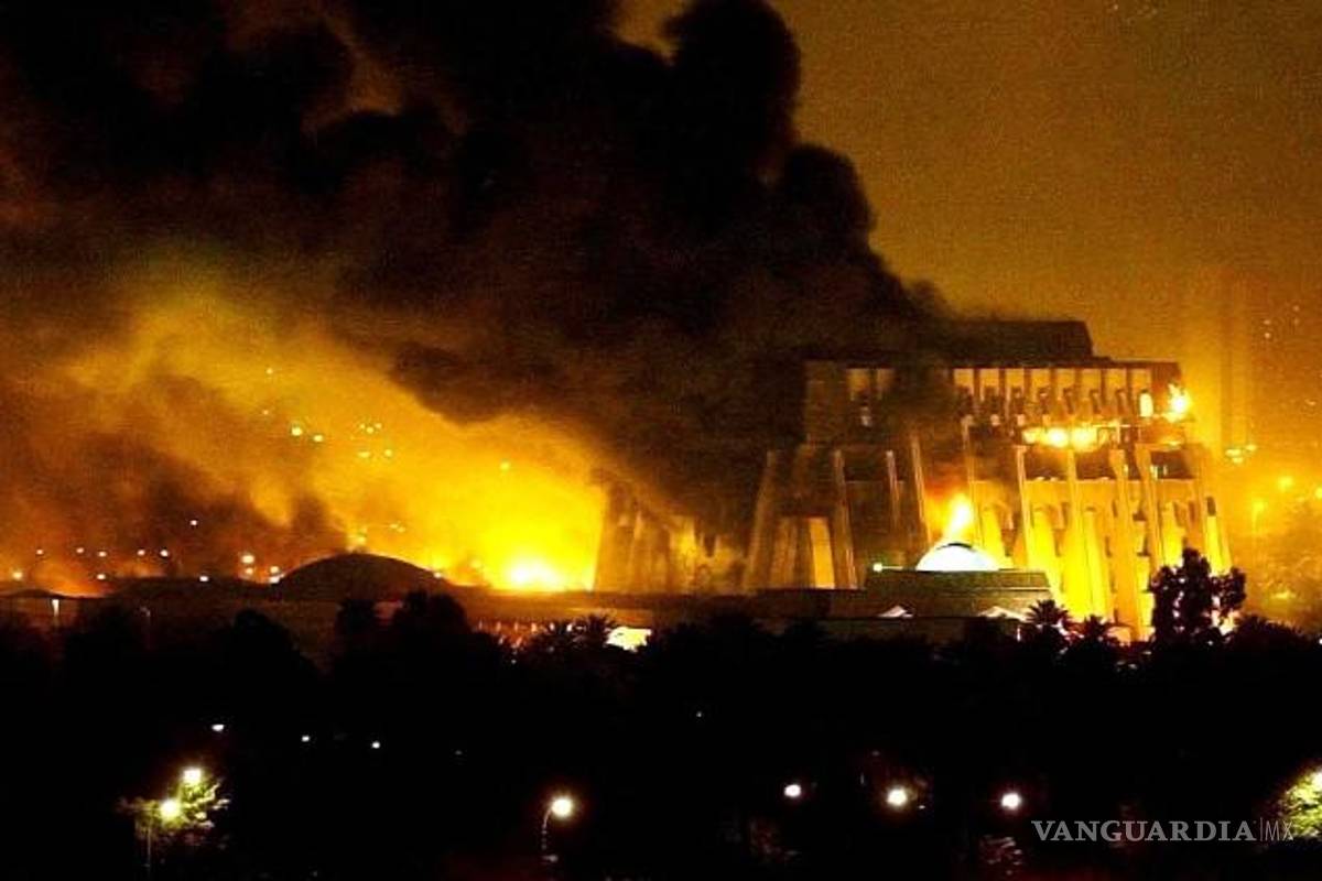 ‘¡Otro muy fuerte Joaquín!’: el día que Eduardo Salazar cubrió en vivo el inicio de la Guerra de Irak