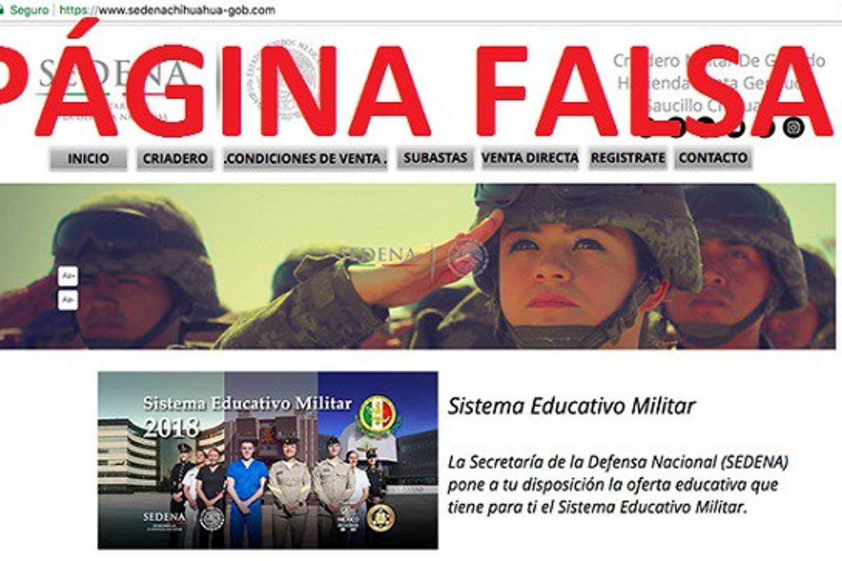 Sedena advierte sobre página de Facebook apócrifa