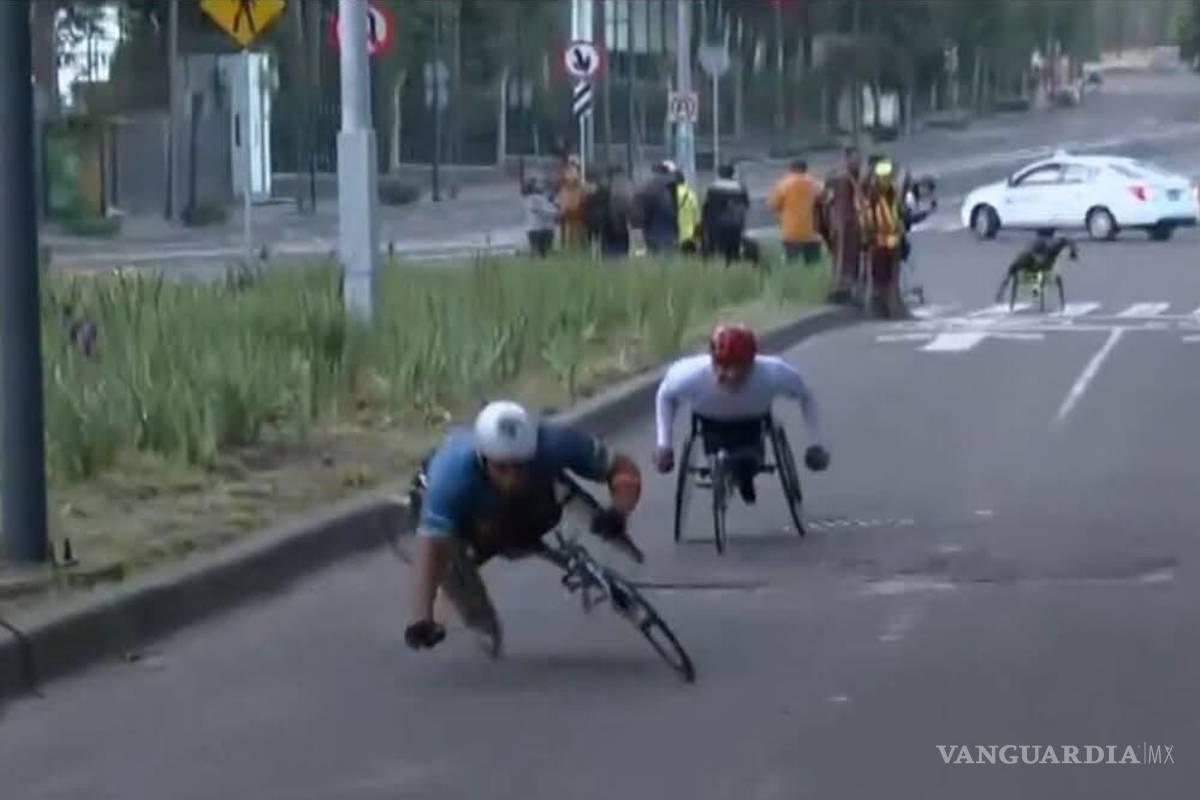 ‘Fue una coladera’, explican incidente con atletas en silla de ruedas durante Maratón CDMX