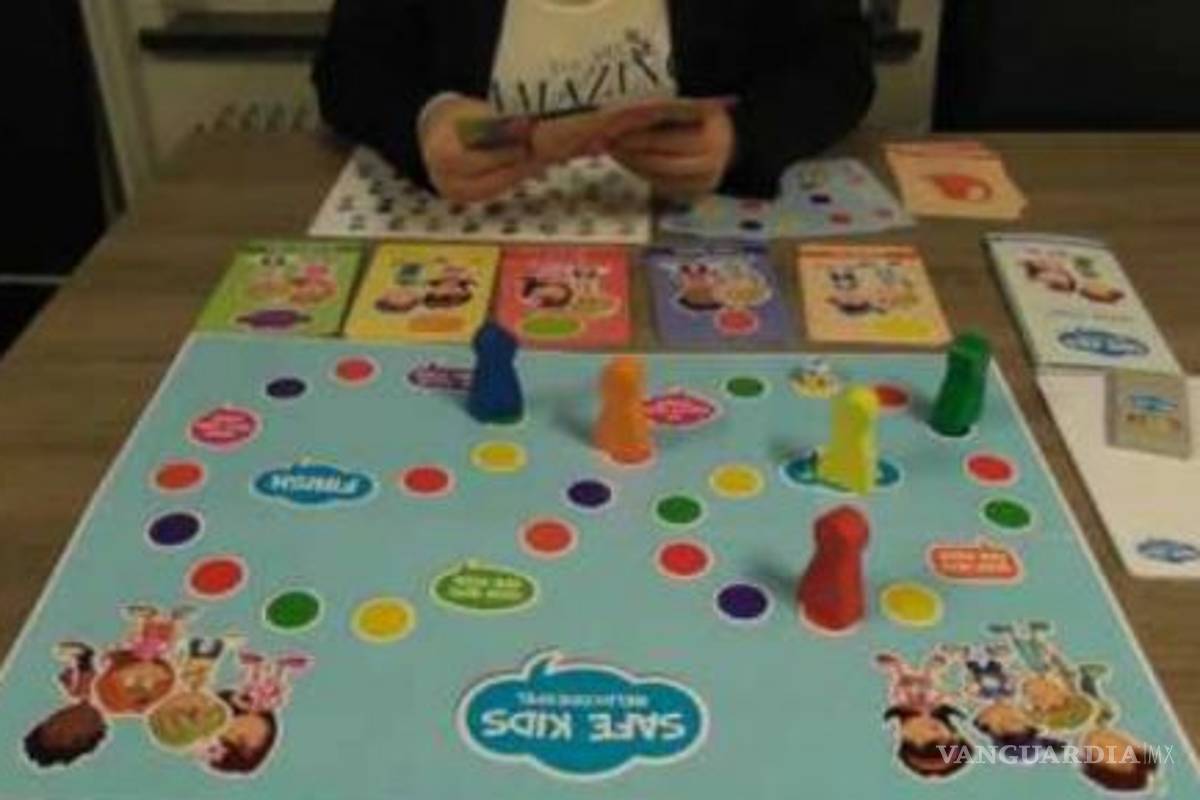 Juego de mesa enseña a niños a detectar pederastas