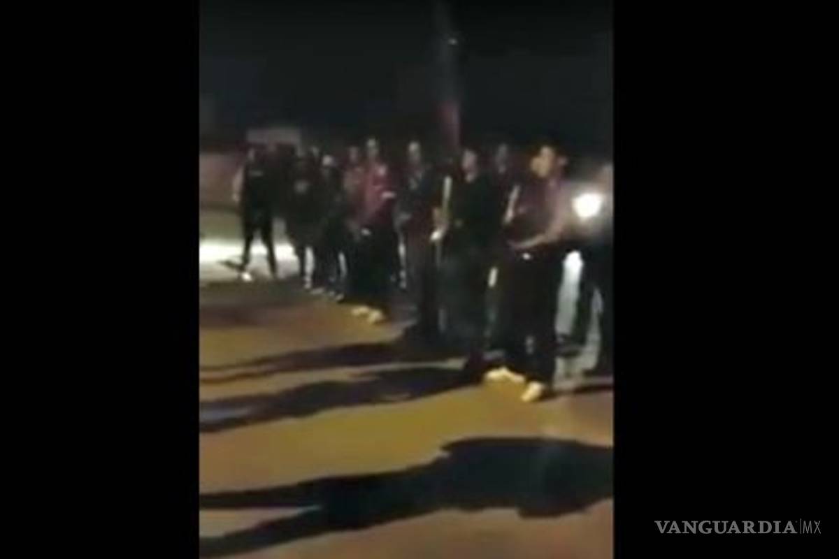 Graban ritual de supuestos sicarios del Cártel del Golfo antes de atacar en Reynosa (Video)