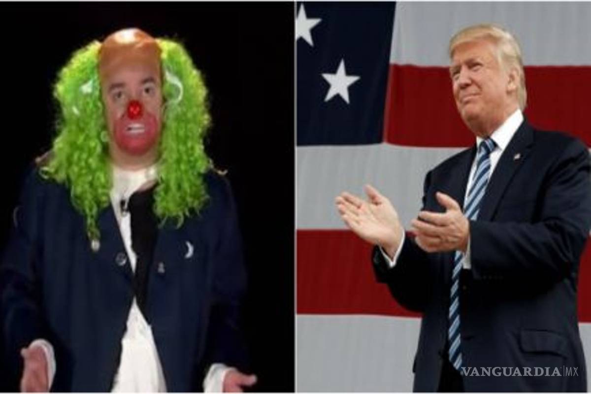 “Te voy a decir lo que en Los Pinos no quisieron”: Brozo se lanza contra Trump (video)