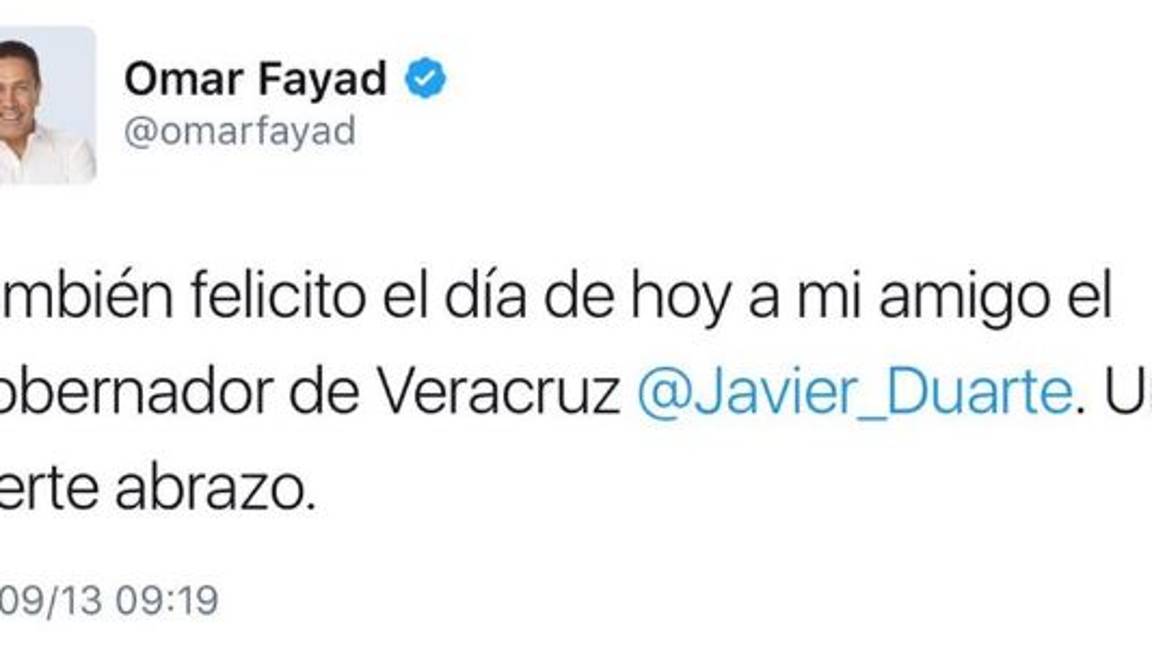 $!¿Y ahora dónde están los amigos de Javier Duarte?