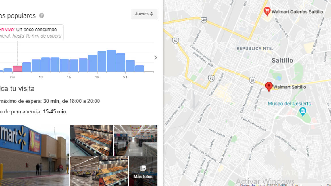 ¿En qué horario debes ir al supermercado para evitar aglomeraciones?... Google Maps te lo dice