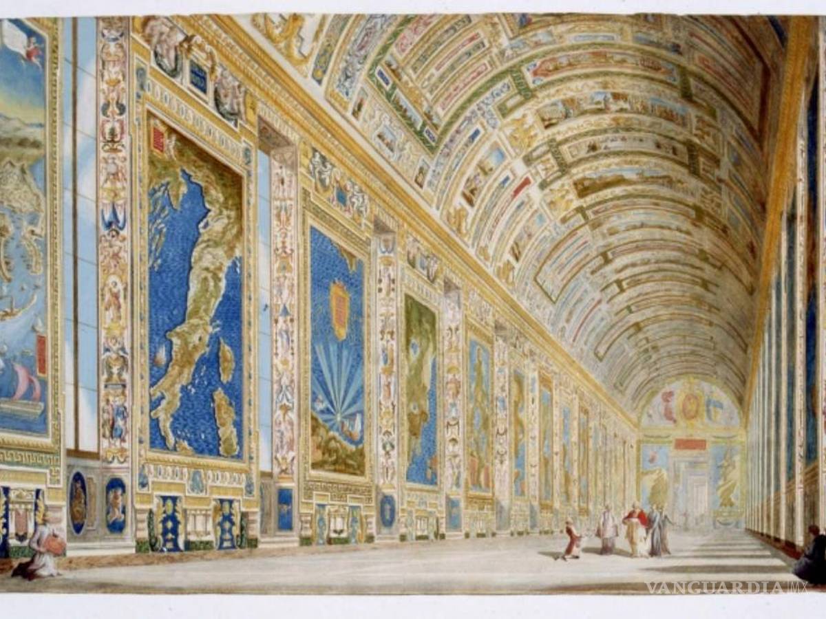 $!Renace esplendor de la antigua Italia en mapas de los Museos Vaticanos