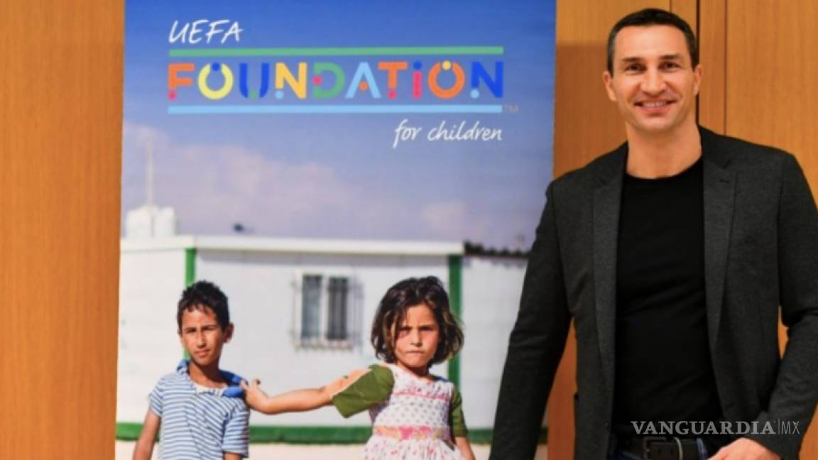 Excampeón mundial boxeo Wladimir Klitschko se suma a la Fundación para la Infancia de la UEFA