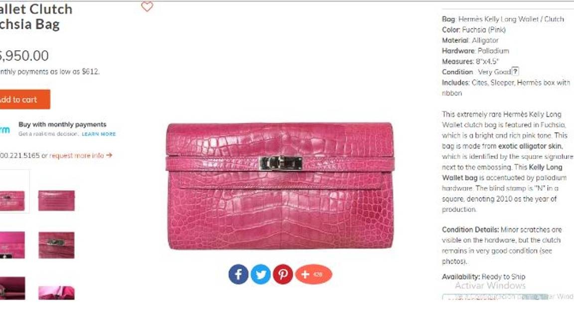 $!¡Antes muerta que sencilla!; bebé del Canelo presume bolso más de 100 mil pesos