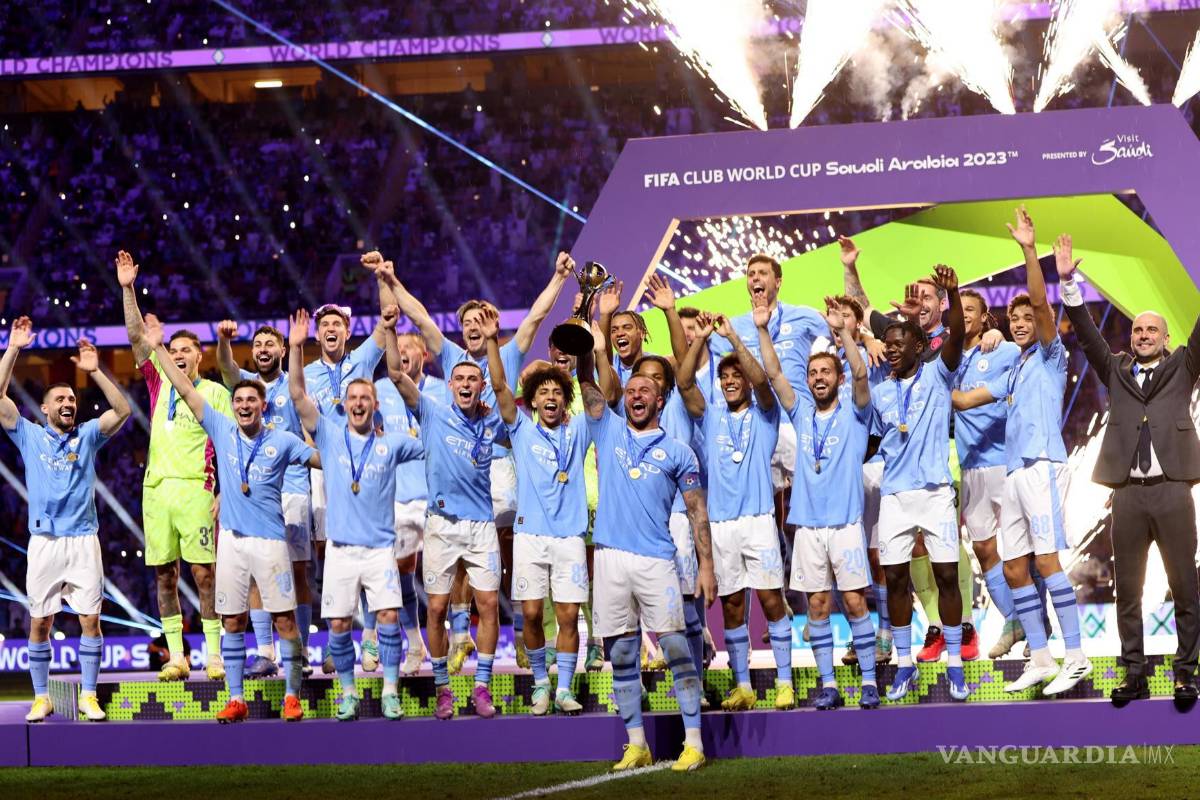 ¡Manchester City es el mejor del mundo!; Con goleada sobre Fluminense, alza su primera copa del Mundial de Clubes