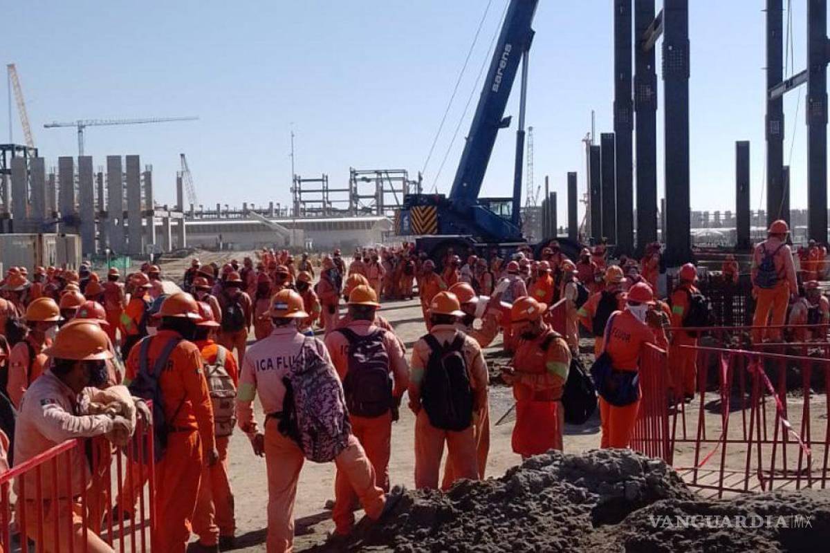 “Es un asunto entre sindicatos”: AMLO sobre paro de labores en Refinería Dos Bocas