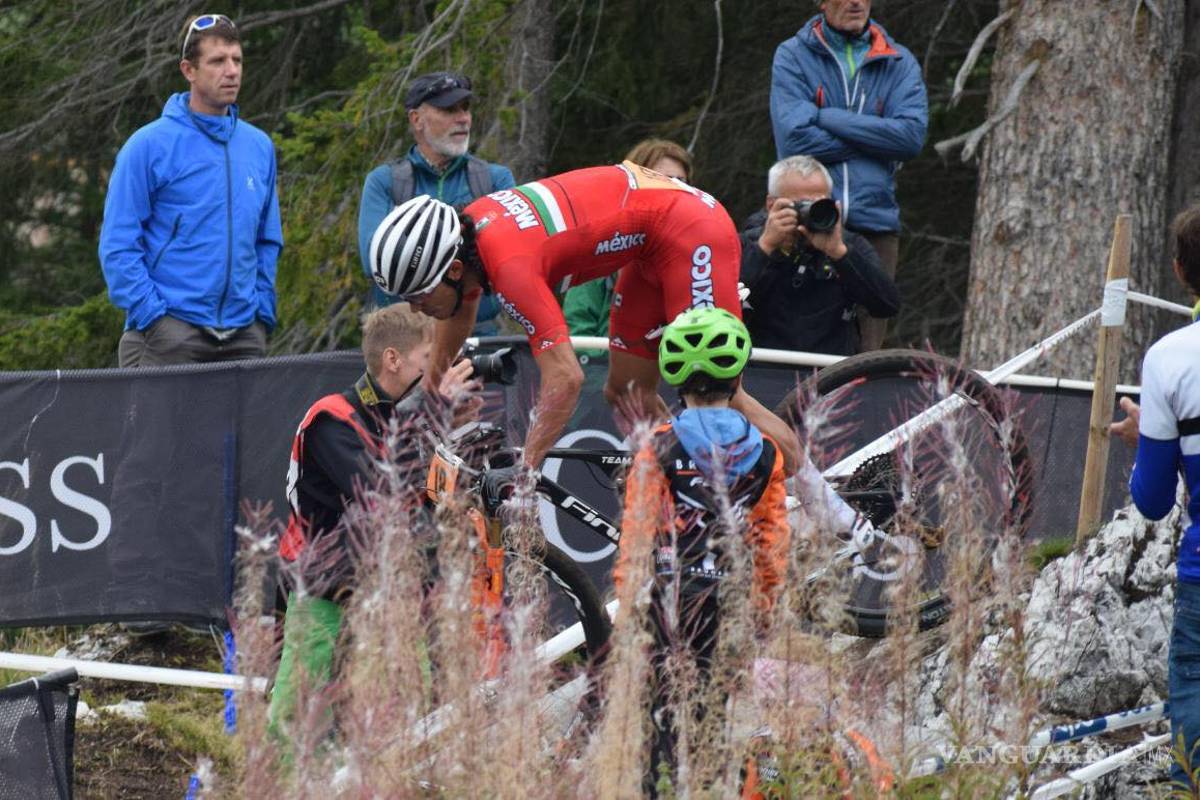 $!Atleta mexicano alcanza histórico lugar en el Mundial de Ciclismo en Suiza