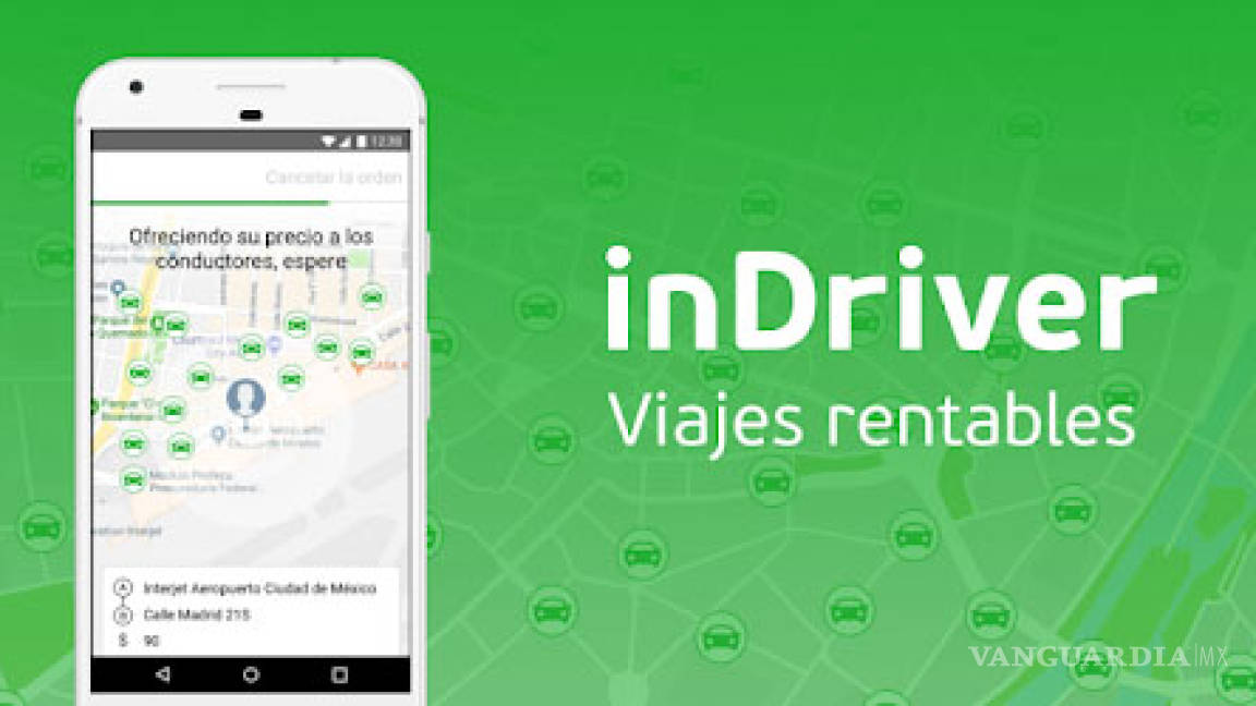 LLega InDriver a Monclova; será competencia de Uber
