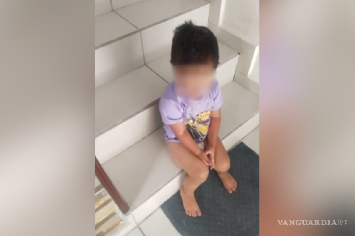 Menor de tres años deambulaba solo en Saltillo; tardaron 90 minutos en notar su ausencia