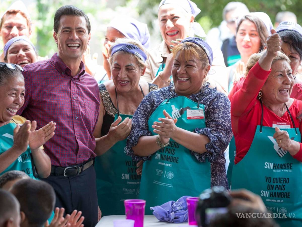 $!Cruzada contra el Hambre apenas atendió carencias de 0.1% de la población en pobreza alimentaria