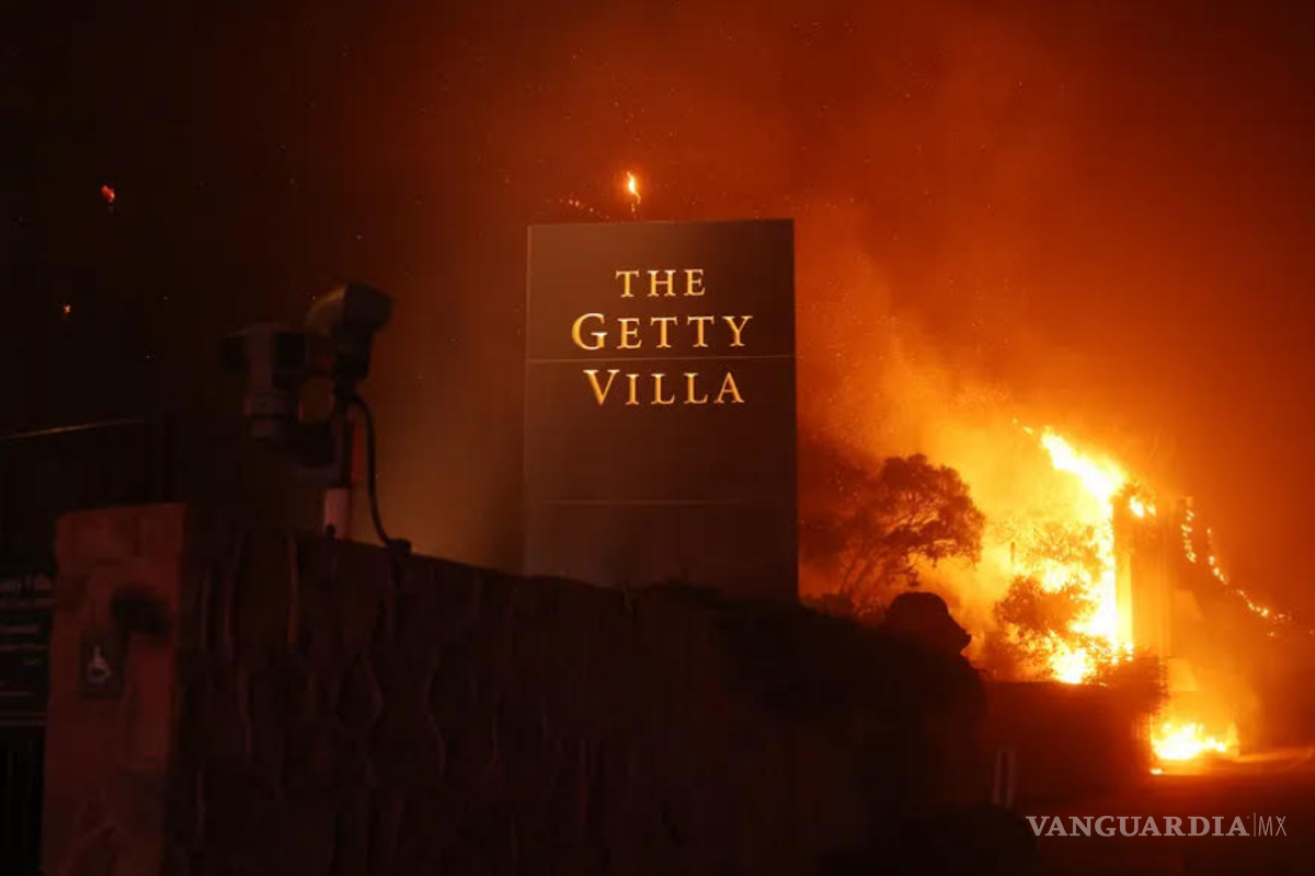 El fuego alcanza al museo ‘Villa Getty’, ¿el arte está en peligro?