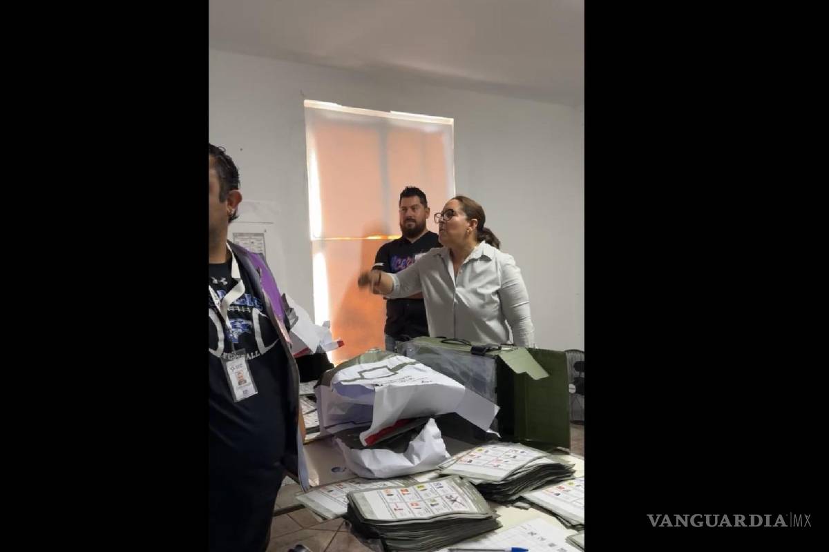 POLITICÓN: ¡De escándalo! La morenista Claudia Garza del Toro, exsecretaria del Bienestar en Coahuila, recurre a la violencia tras la derrota electoral